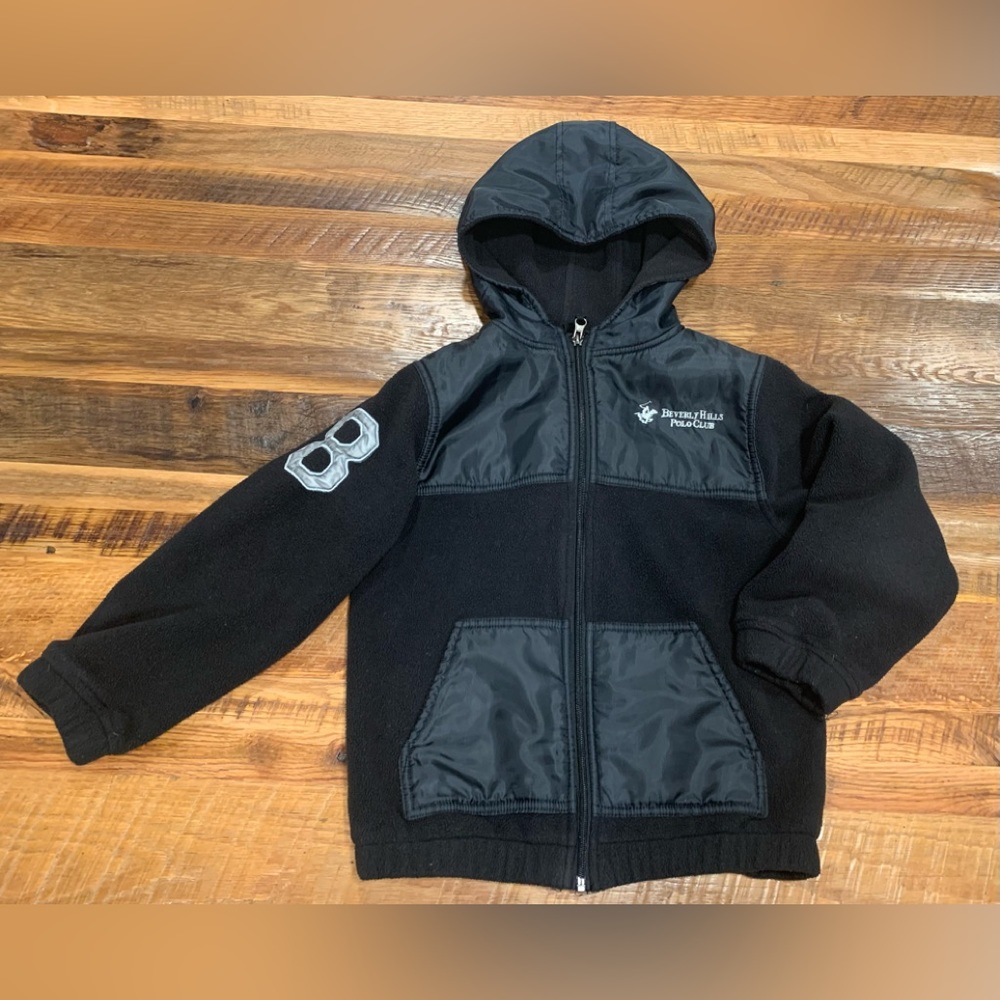 Boys Beverly Hills Polo Club Full Zip Sweatshirt, Size 7